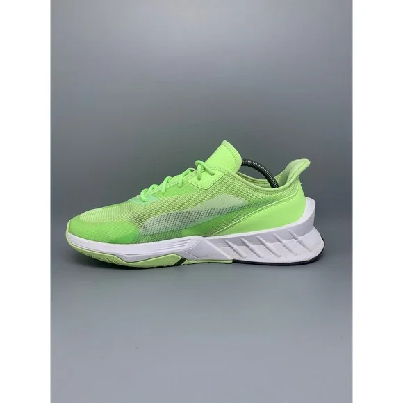 Puma Mercedes-AMG Petronas F1 Wired Run Lime Green Shoes 307036-05 Men's Sz 10.5 - Picture 5 of 10